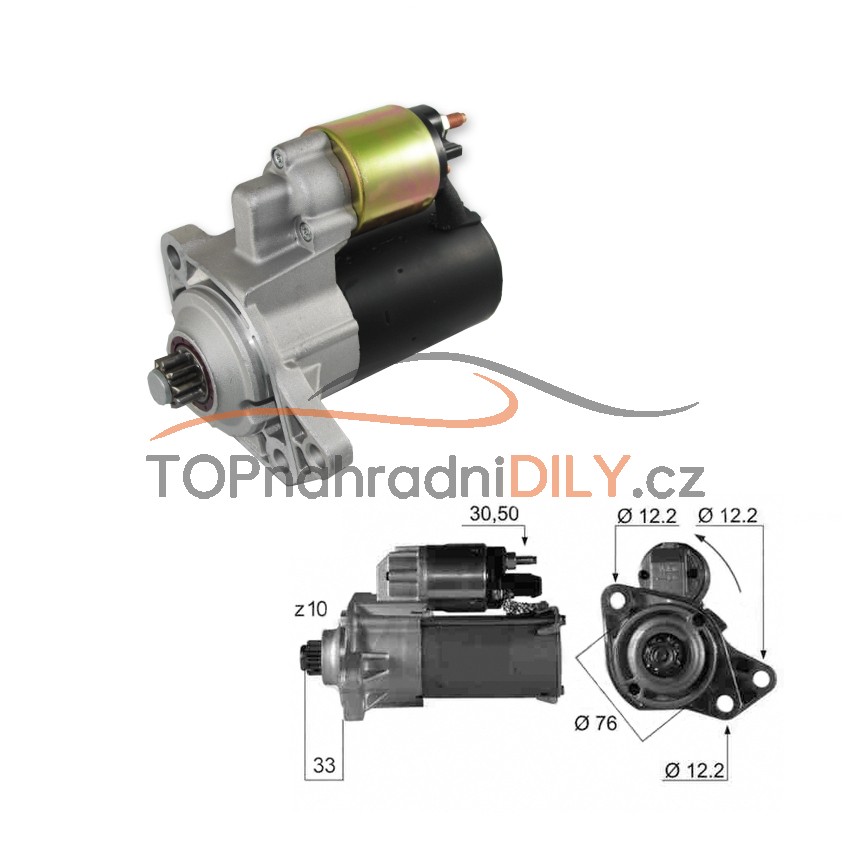 Startér pro Škoda Octavia I 020911023F