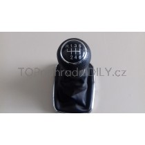 Řadící páka s manžetou VW Bora, 6 stupňová, chrom