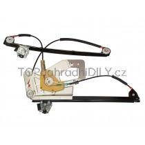 Mechanismus stahování oken BMW E39 řada 5, 96 - 03, přední, levý bez motorku