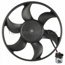 Ventilátor chladiče + odpor Opel Astra G 1341299