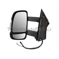 Zpětné zrcátko elektrické, vyhřívané levé, dlouhé panty Citroen Jumper 2006+