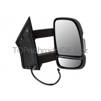 Zpětné zrcátko elektrické, vyhřívané pravé, dlouhé panty Citroen Jumper 2006+