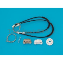 Opravná sada mechanismu stahování oken Ford Focus, 98 - 04, 3 dvéřová, přední pravá