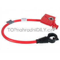 Plusový kabel, pyrotechnická pojistka akumulátoru, baterie BMW řada X5 E70 , E70 CL