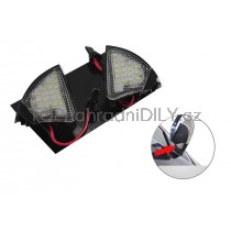 LED světlo, podsvícení zpětného zrcátka, levé a pravé, VW Golf V  03-09