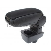 Loketní opěrka Ford Fiesta Mk7, černa, textil