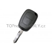 Obal klíče, autoklíč pro Opel Vivaro, dvoutlačítkový