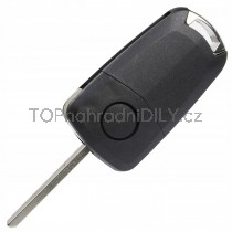 Obal klíče, autoklíč pro Opel Astra H, dvoutlačítkový