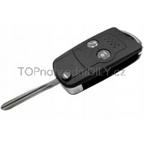 Obal klíče, autoklíč pro Toyota IQ, dvoutlačítkový