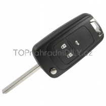 Obal klíče, autoklíč pro Opel Astra IV J, trojtlačítkový
