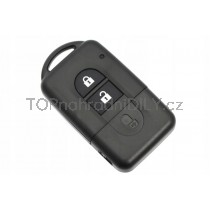 Obal klíče, autoklíč pro Nissan Pathfinder R51, dvoutlačítkový