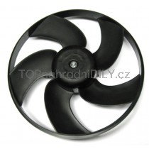 Ventilátor chladiče Peugeot 206 bez klimatizace 1