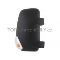 Kryt zpětného zrcátka se směrovkou, pravý, dlouhé panty Renault Master