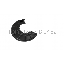 Kryt kotoučové brzdy přední, levý VW Caddy III, 1K0615311F