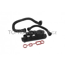 Olejový separátor + hadice + těsnění víka hlavy válců Seat Exeo, 06F129101C