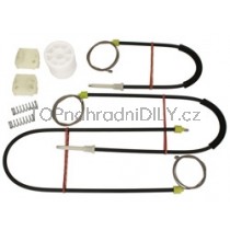 Opravná sada mechanismu stahování oken VW T5 03, přední pravá