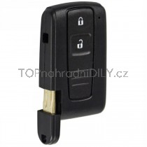 Obal klíče, autoklíč pro Toyota Corolla, dvě tlačítka