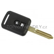 Obal klíče, autoklíč pro Nissan Primera, dvoutlačítkový
