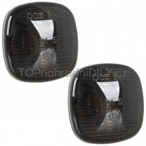 Směrovka boční LED pravá+levá kouřová dynamická Audi A4 B5, 4D0949127