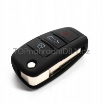 Silikonový obal, pouzdro klíče, černý pro Audi A2