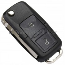 Obal klíče, autoklíč VW New Beetle, dvoutlačítkový 1J0959753N