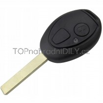 Obal klíče, autoklíč pro MG ZT, dvoutlačítkový