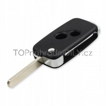 Obal klíče, autoklíč pro Honda Accord, 2-tlačítkový, černý