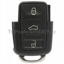 Obal klíče, autoklíč, vrchní část VW Golf, třítlačítkový 1K0959753G