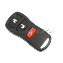 Obal klíče, autoklíč pro Nissan Altima, třítlačítkový