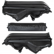 Plastový kryt pod okno sada 3ks, torpédo BMW X6 E71 E72 07-14