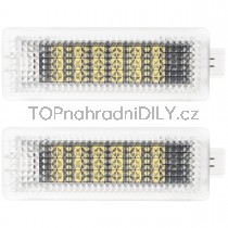 LED osvětlení zavazadlového prostoru před spolujezdcem nebo osvětlení dveří Mini Clubman