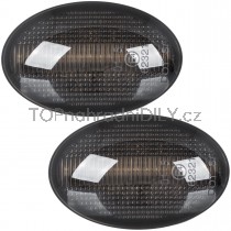 Směrovka boční LED pravá+levá kouřová dynamická Opel Tigra A 94-00