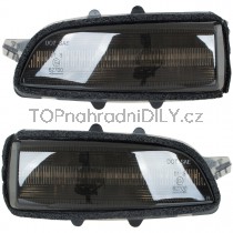 Směrovka do zpětného zrcátka dynamická kouřová LED levá + pravá Volvo V70  30716697
