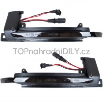 Směrovka do zpětného zrcátka dynamická kouřová LED levá + pravá Audi Q3 8U 8K0949101