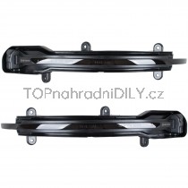Směrovka do zpětného zrcátka dynamická kouřová LED levá + pravá Audi Q5 8R 4L0949101A