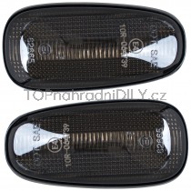 Směrovka boční LED pravá+levá kouřová dynamická Opel Astra II G 98-09