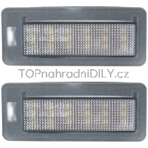 LED Osvětlení SPZ 2 ks sada Fiat Doblo II 10-22