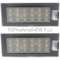 LED Osvětlení SPZ 2 ks sada Fiat Freemont 11-16