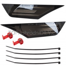 Směrovka boční LED pravá+levá dynamická kouřová Honda Civic X 16-22