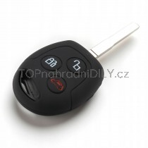 Silikonový obal, pouzdro klíče, černý Ford C-Max 07-10