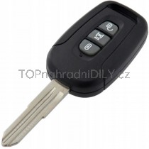 Obal klíče, holoklíč pro Chevrolet Captiva, třítlačítkový s elektronikou