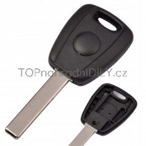 Obal klíče, holoklíč pro Fiat Qubo, jednotlačítkový 08-16