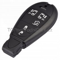 Obal klíče, holoklíč pro Chrysler Grand Voyager, pětitlačítkový s elektronikou
