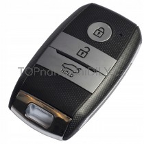 Obal klíče, holoklíč pro Kia Sorento, třítlačítkový s elektronikou 14-16