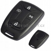 Obal klíče, holoklíč pro Hyundai i20 I, čtyřtlačítkový 08-15
