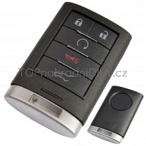 Obal klíče, holoklíč pro Cadillac XLR ESCALADE 5-tlačítkový