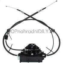 Mechanismus ruční brzdy s lanky BMW X5 E70 06-13
