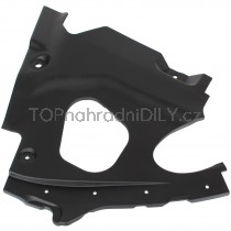 Kryt, víko hlavy motoru u reflektoru levý BMW řada X4 od 2018