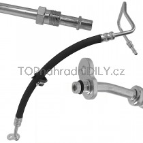 Hadice hydraulického zavěšení válce zadního tlumiče LDS Citroen C5 od 2001 levá