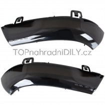 Směrovka boční LED pravá+levá kouřová dynamická VW Golf 02-16